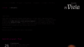 What Divadloviola.cz website looked like in 2016 (7 years ago)