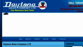 What Daytonasales.com website looked like in 2016 (7 years ago)