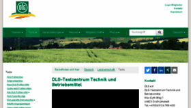 What Dlg-test.de website looked like in 2016 (7 years ago)
