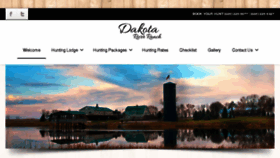 What Dakotariverranch.com website looked like in 2016 (7 years ago)
