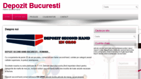 What Depozitnoubucuresti.com website looked like in 2016 (7 years ago)