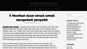 What Double-pizzazz.com website looked like in 2016 (8 years ago)