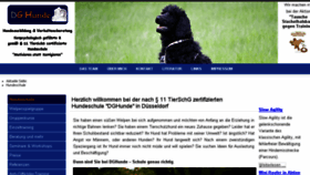 What Dghunde.de website looked like in 2016 (7 years ago)