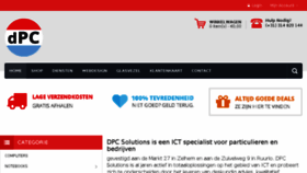 What Dpcsolutions.nl website looked like in 2016 (7 years ago)