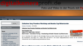 What Digitalkameraprofi.de website looked like in 2016 (7 years ago)