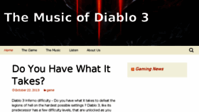 What Diablo3guideinferno.com website looked like in 2016 (7 years ago)