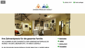 What Dr-munkelt.de website looked like in 2016 (7 years ago)