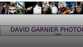 What David-garnier.com website looked like in 2016 (7 years ago)