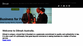 What Dilmah.com.au website looked like in 2016 (7 years ago)