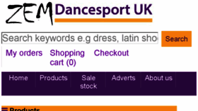 What Dancesport-uk.com website looked like in 2016 (7 years ago)