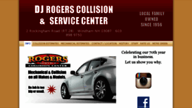 What Djrogerscollisionandservicecenter.com website looked like in 2016 (7 years ago)