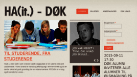 What Doek.dk website looked like in 2016 (7 years ago)