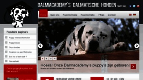 What Dalmatiers.nl website looked like in 2016 (7 years ago)