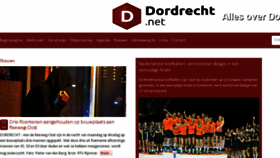 What Dordrecht.net website looked like in 2016 (7 years ago)