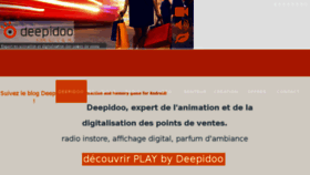 What Deepidoo.com website looked like in 2016 (7 years ago)