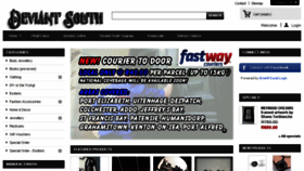 What Deviantsouth.co.za website looked like in 2016 (7 years ago)