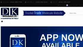 What Dkwholesale.com website looked like in 2016 (7 years ago)