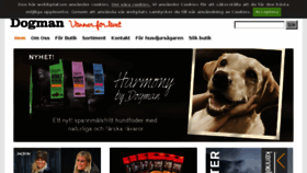 What Dogman.se website looked like in 2016 (7 years ago)