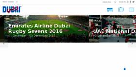 What Dubaievents.ae website looked like in 2016 (7 years ago)