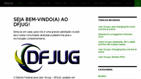 What Dfjug.org website looked like in 2016 (7 years ago)