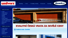 What Doorhan-vrata.cz website looked like in 2016 (7 years ago)