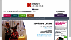 What Daninfo.dk website looked like in 2016 (7 years ago)