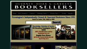 What Ddgbooks.com website looked like in 2016 (8 years ago)