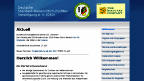 What Dsv-ev.de website looked like in 2016 (7 years ago)