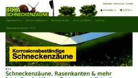 What Der-schneckenzaun.de website looked like in 2016 (7 years ago)
