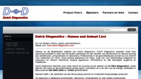 What Dutch-diagnostics.nl website looked like in 2016 (7 years ago)
