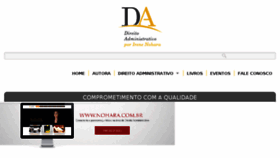 What Direitoadm.com.br website looked like in 2016 (7 years ago)