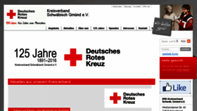 What Drk-gd.de website looked like in 2016 (7 years ago)