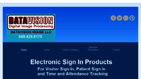 What Datavisionimage.com website looked like in 2016 (7 years ago)