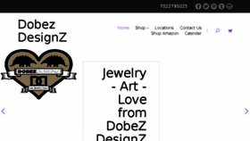 What Dobezdesignz.com website looked like in 2016 (7 years ago)