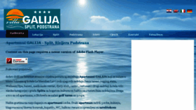What Dalmacija.com website looked like in 2016 (7 years ago)
