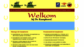 What Dekamphorst.nl website looked like in 2016 (7 years ago)