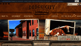 What Dodgecity.org website looked like in 2016 (7 years ago)