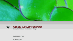 What Dreaminfinity.com website looked like in 2016 (7 years ago)