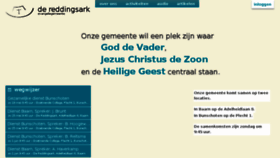 What Dereddingsark.nl website looked like in 2016 (7 years ago)