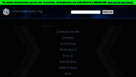 What Download-boss.org website looked like in 2016 (7 years ago)