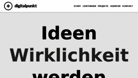What Digitalpunkt.com website looked like in 2016 (7 years ago)
