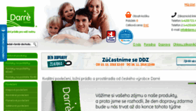 What Darre.cz website looked like in 2016 (7 years ago)