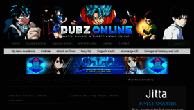 What Dubzonline.cc website looked like in 2016 (7 years ago)