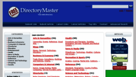 What Directorymaster.info website looked like in 2016 (7 years ago)