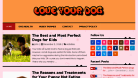 What Dogtrainingsandiegollc.com website looked like in 2016 (7 years ago)