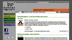 What Dischivolanti.ch website looked like in 2016 (7 years ago)