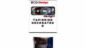 What Dco-design.com website looked like in 2016 (7 years ago)