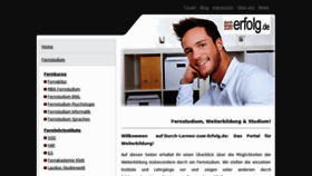 What Durch-lernen-zum-erfolg.de website looked like in 2016 (7 years ago)