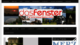 What Dasfenster.com website looked like in 2016 (7 years ago)