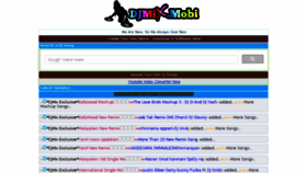 What Djmix.mobi website looked like in 2016 (7 years ago)